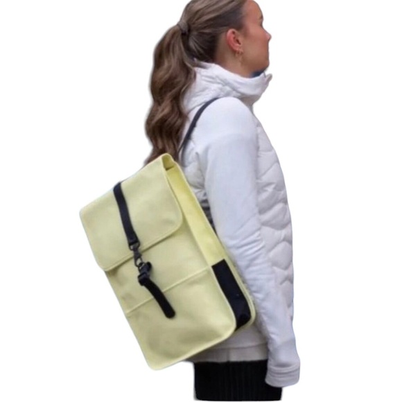 Rains Mini Backpack Color Straw NWT Unisex